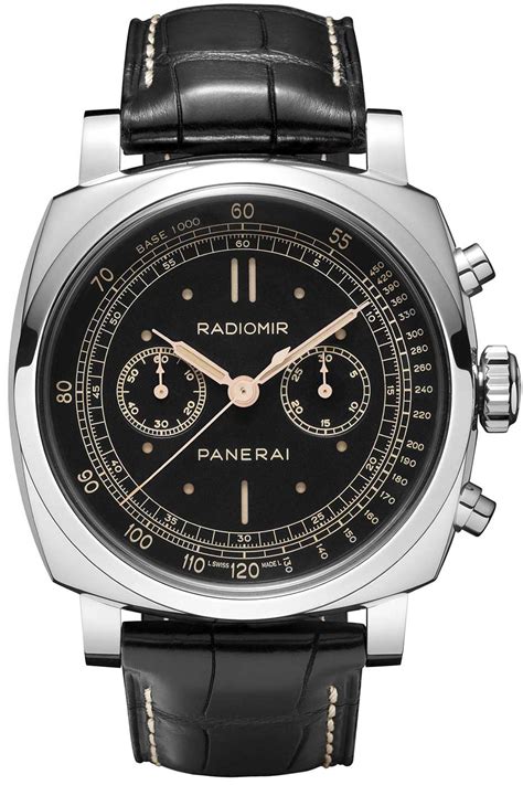 panerai radiomir 1940 chronograph platino price|radiomir Panerai watch black seal.